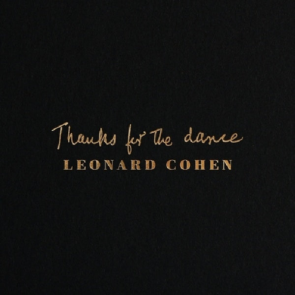 Leonard Cohen - Thanks for the dance (LP)