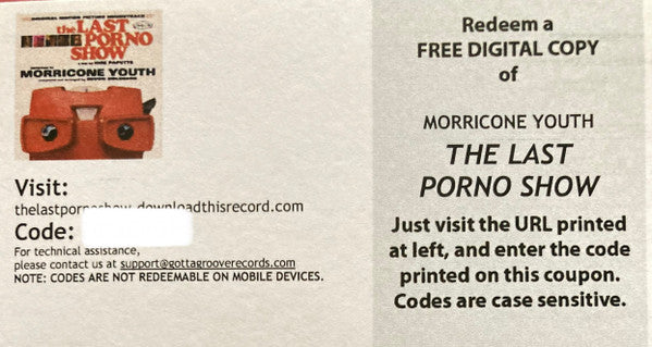 Devon Goldberg, Morricone Youth - The Last Porn Show (LP)