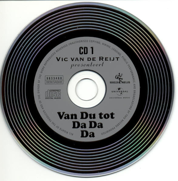 Various - Vic van de Reijt presents From Du to Da Da Da (The 60 Most Beautiful German Songs) (second-hand CD)