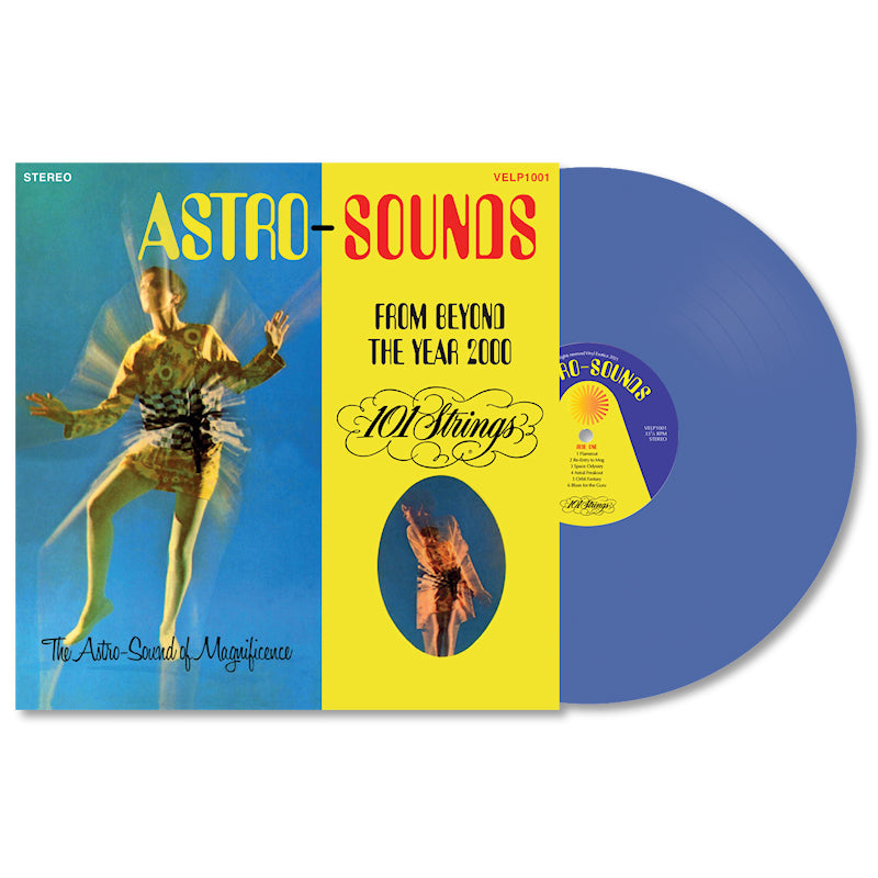 101 Strings - Astro-Sounds From Beyond The Year 2000 -blue vinyl- (LP)