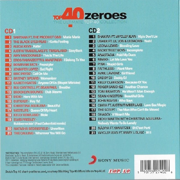 Various - Top 40 - zeroes (CD)