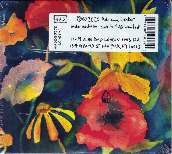Adrianne Lenker - Songs and instrumentals (CD)