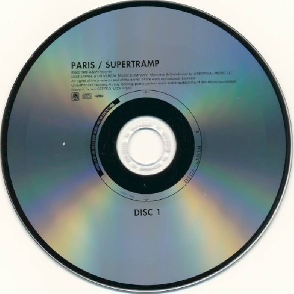 Supertramp - Paris (CD)