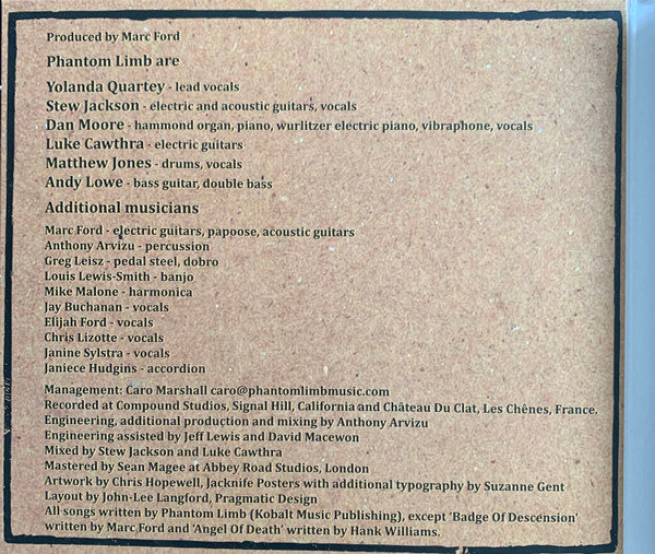 Phantom Limb (4) - The Pines (secondhand CD)