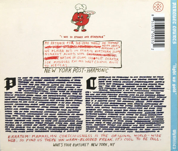 Parquet Courts - Light Up Gold (second hand CD)