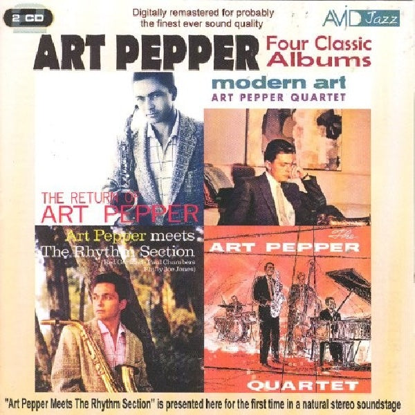 Art Pepper - Four classic albums (CD)