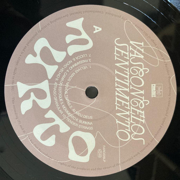 Vasconcelos Sentimento - Furto (LP)