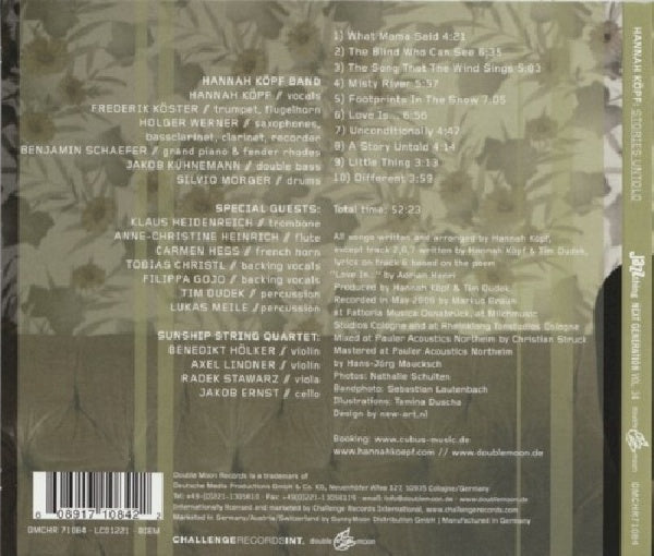 Hannah Koepf - Stories untold (CD)