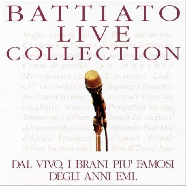 Battiato - Live collection (CD)