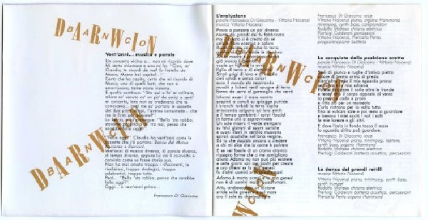 Banco Del Mutuo Soccorso - Darwin (CD)