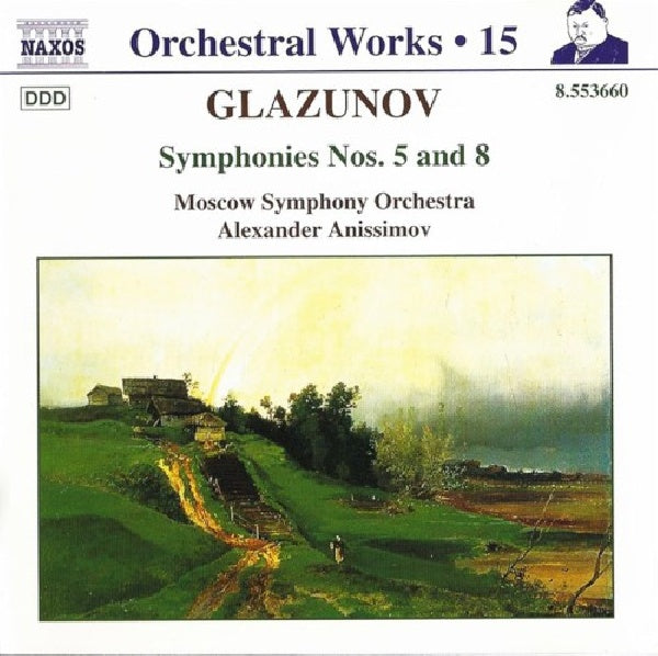 Alexander Glazunov - Orchestral works 15 (CD)