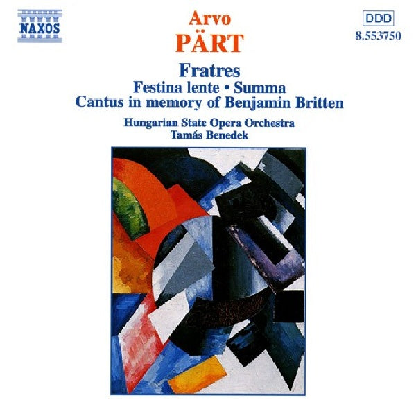 A. Part - Fratres (CD)
