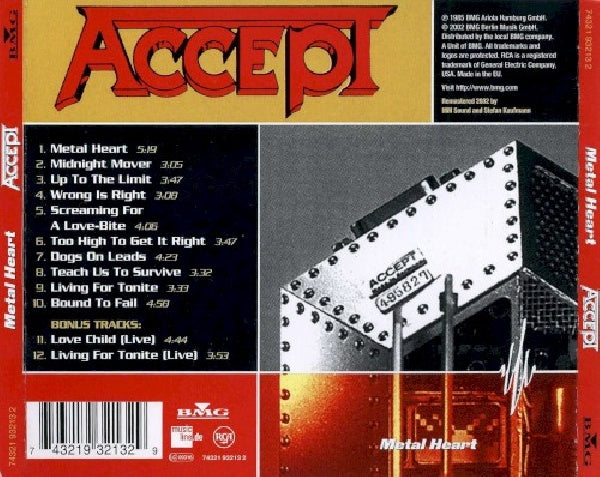 Accept - Metal heart (CD)