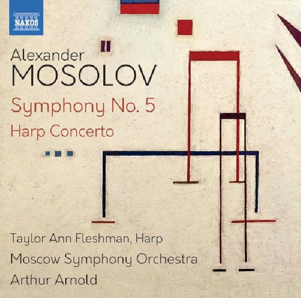 A. Mosolov - Symphony no.5/harp concerto (CD)