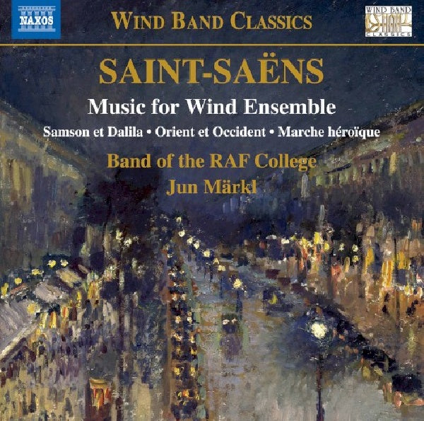 Band Of The Raf College - Saint-saens: music for wind ensemble (CD)