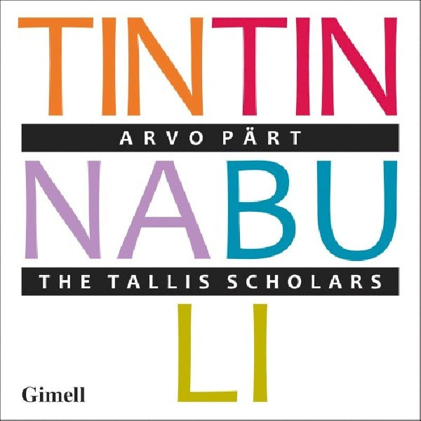 A. Part - Tintinnabuli (CD)