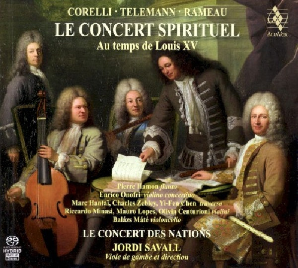 Le Concert Des Nations / Jordi Savall - Le concert spirituel au temps de louis xv (CD)