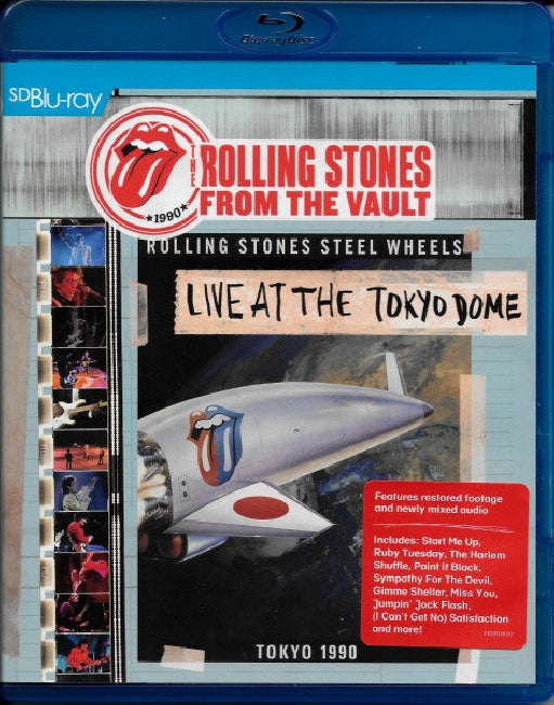 the Rolling Stones - From the vault - tokyo dome 1990 (blu ray movie)
