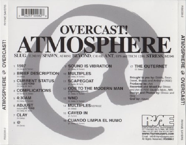 Atmosphere - Overcast (CD)