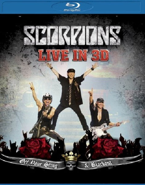 Scorpions - Get your sting and blackout live 2011 in 3d (blu ray movie)