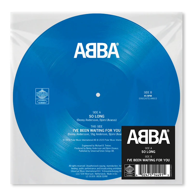 Abba - So long / i've been waiting for you (7-inch single)