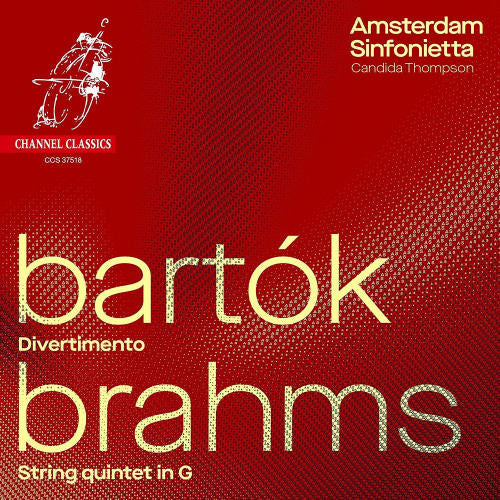 Amsterdam Sinfonietta - Bartok/brahms: divertimento/string quintet in G minor (CD)