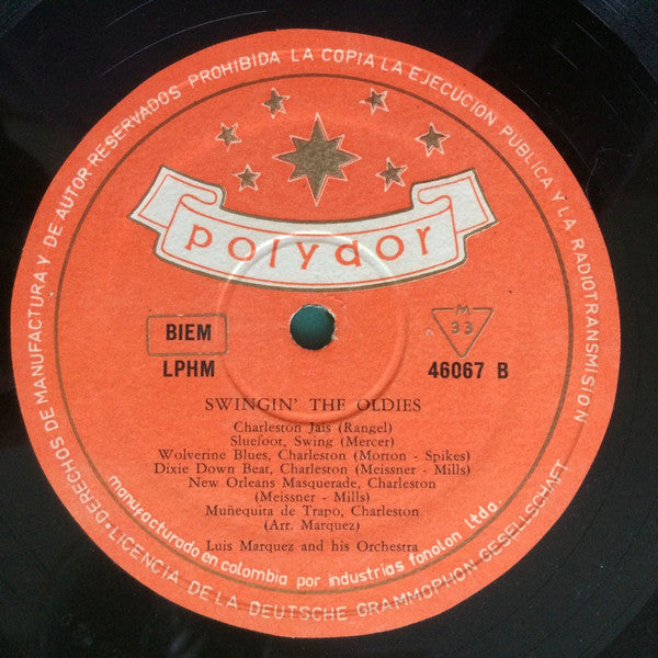Luis Marquez Y Su Orquesta - Swingin' The Oldies (second hand LP)