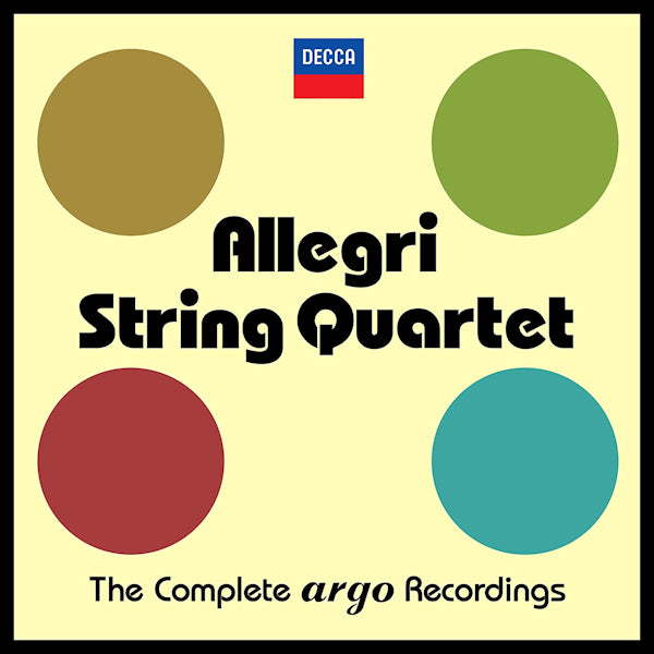Allegri String Quartet - The Complete Argo Recordings (CD)