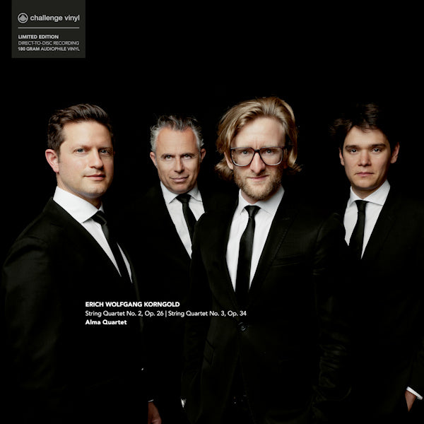 Alma Quartet - Korngold: string quartet no. 2, op. 26 / string quartet no. 3, op. 34 (LP)