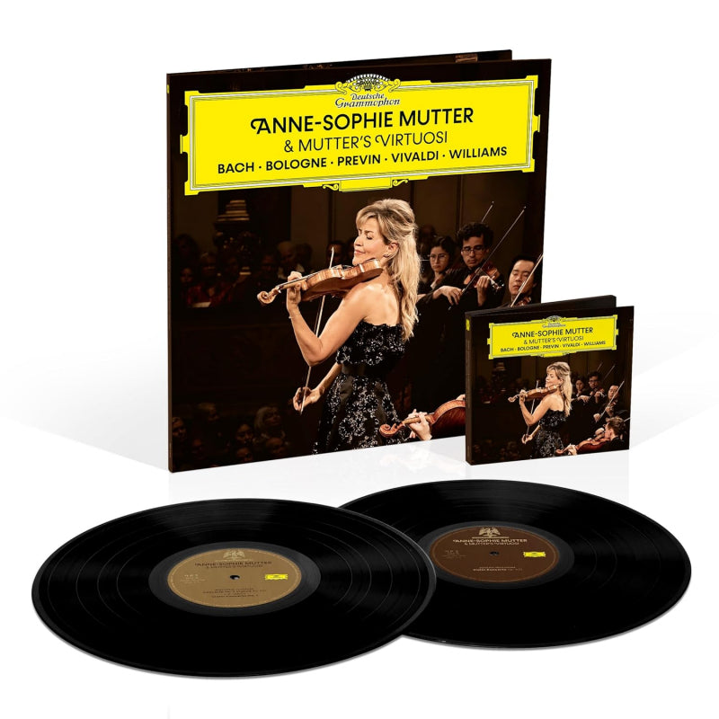 Anne-Sophie Mutter & Mutter's Virtuosi - Bach, Bologne, Previn, Vivaldi, Williams (LP)