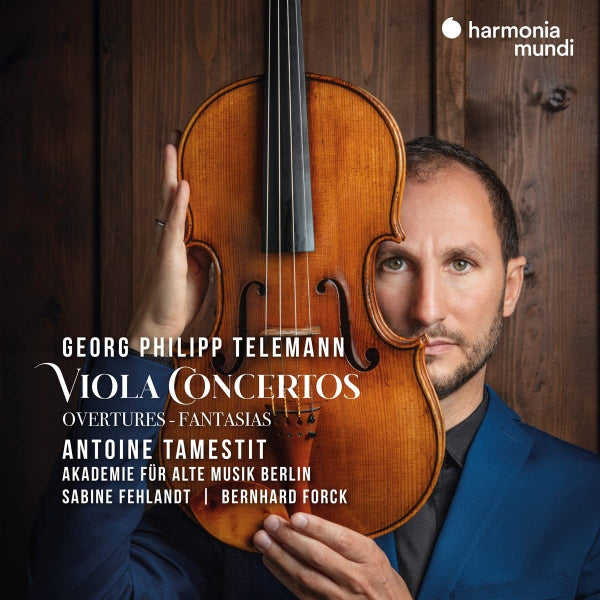 Antoine Tamestit - Telemann: viola, overtures-fantasias (Video music)