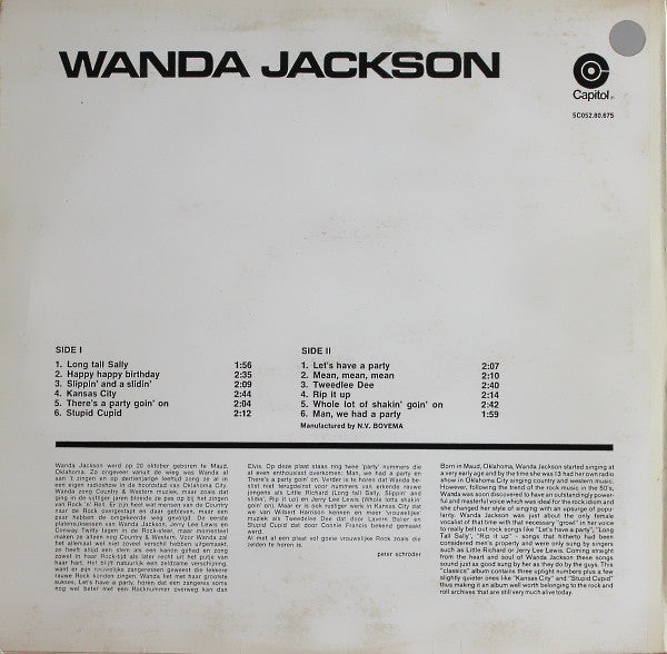 Wanda Jackson - Rock And Roll Classics Vol. 6 (second hand LP)