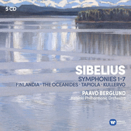 Jean Sibelius - Paavo Berglund, Helsinki Philharmonic Orchestra - Symphonies 1-7 / Finlandia / The Oceanides / Tapiola / Kullervo (second-hand CD)