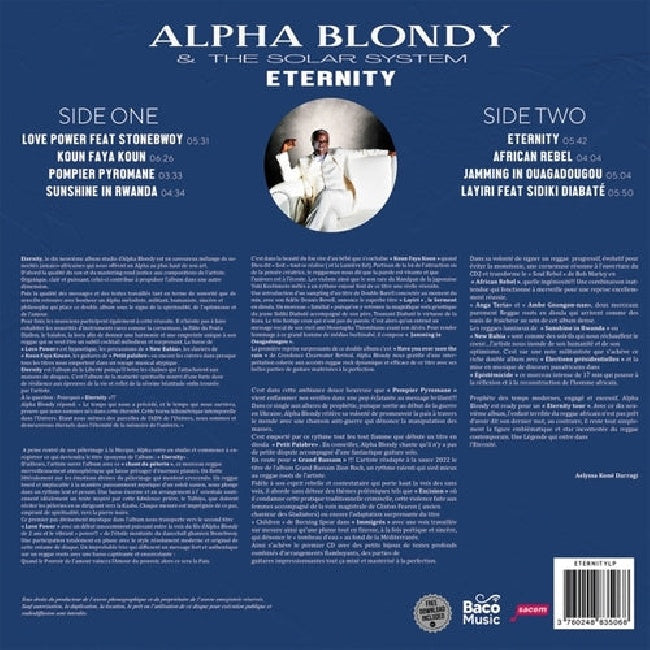 Alpha Blondy - Eternity (LP)