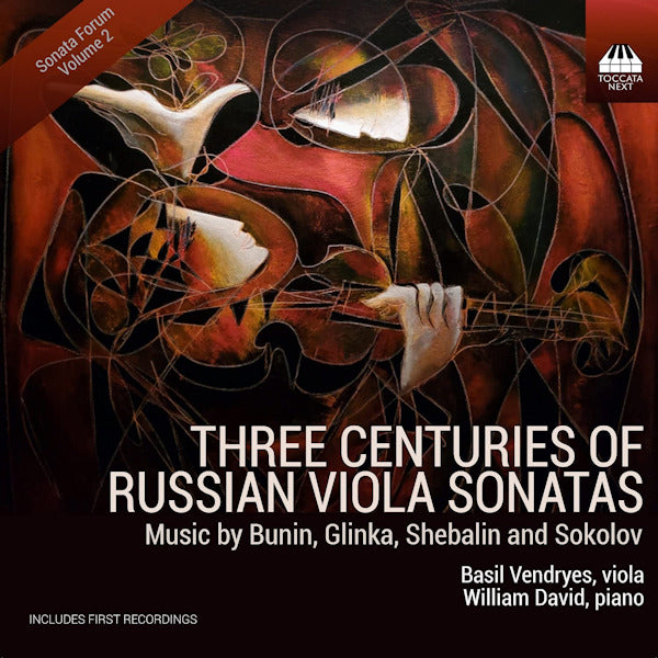 Basil Vendryes / William David - Three centuries of russia viola sonatas (CD)
