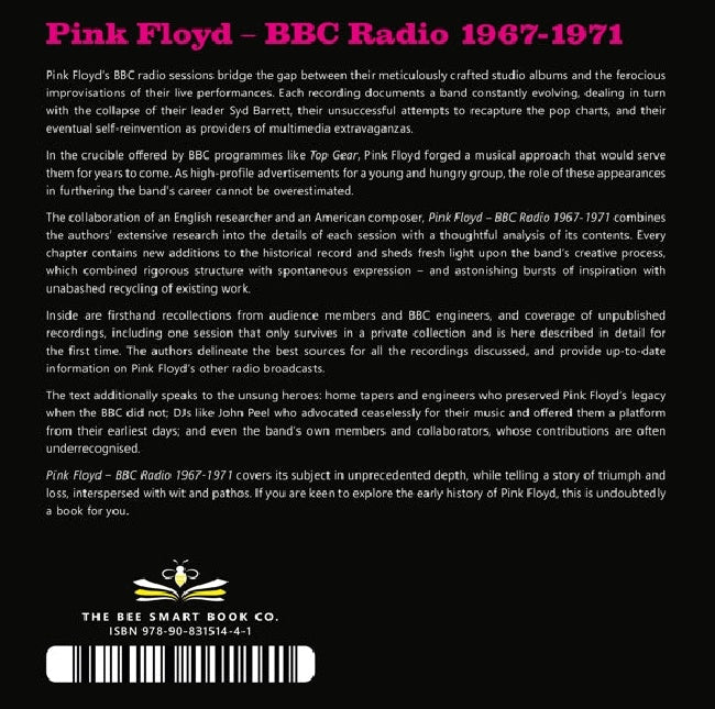 Pink Floyd - BBC radio 1967-1971 / ian priston & phil salathe (book/print)