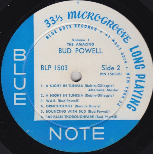 Bud Powell - The Amazing Bud Powell (Volume 1) (secondhand LP)