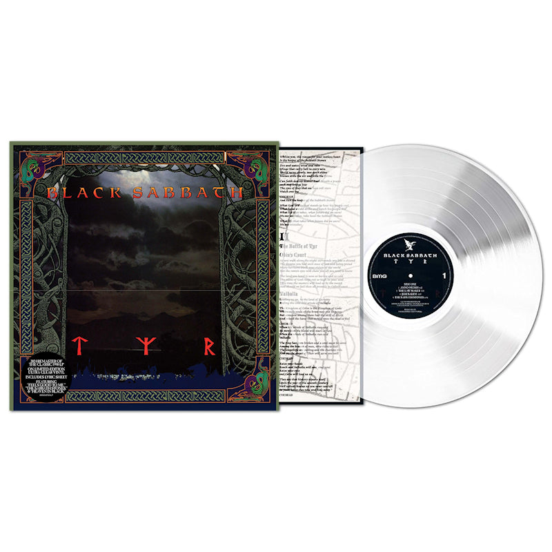 Black Sabbath - TYR (2024 remaster ultra clear vinyl) (LP)