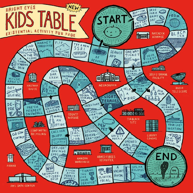 Bright Eyes - Kids table (12-inch maxi-single)