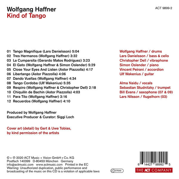Wolfgang Haffner - Kind of Tango (tweedehands CD)