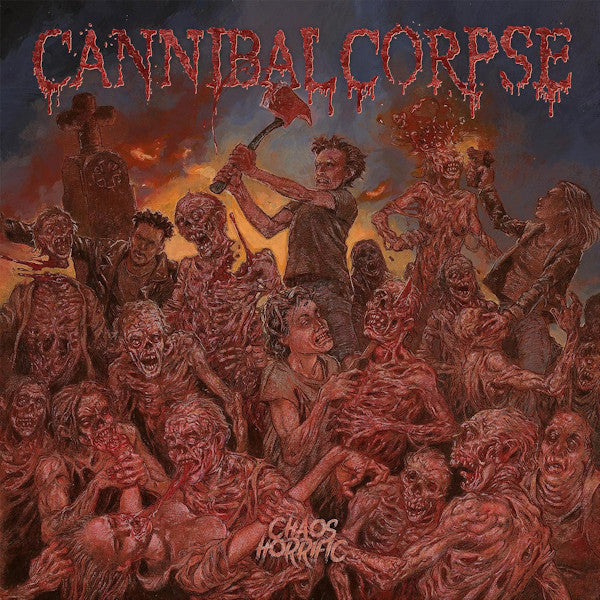Cannibal Corpse - Chaos horrific -burned flesh marbled vinyl- (LP) - Velvet Music