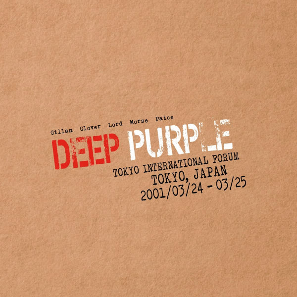 Deep Purple - Live in tokyo 2001 (CD)