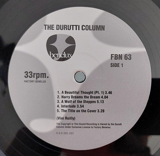 Durutti Column - Treatise on the steppenwolf + human avatars (LP) - Velvet Music