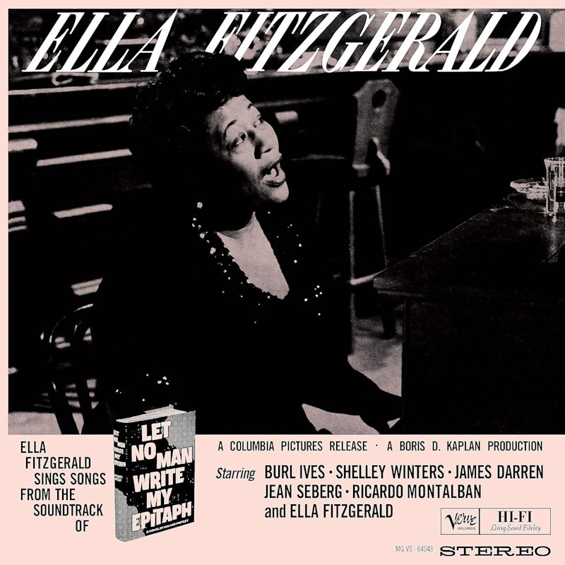 Ella Fitzgerald - Let no man write my epitaph (LP) - Velvet Music