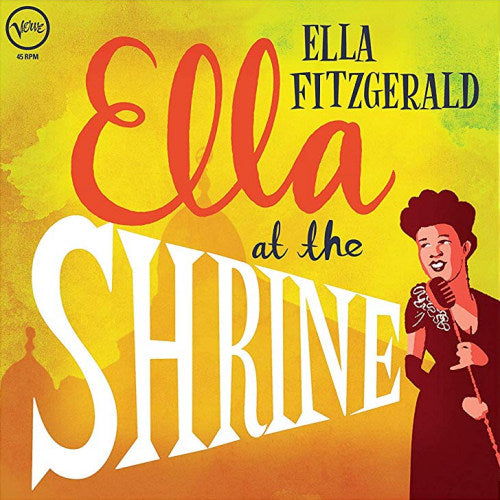 Ella Fitzgerald - Ella at the shrine - live (LP)