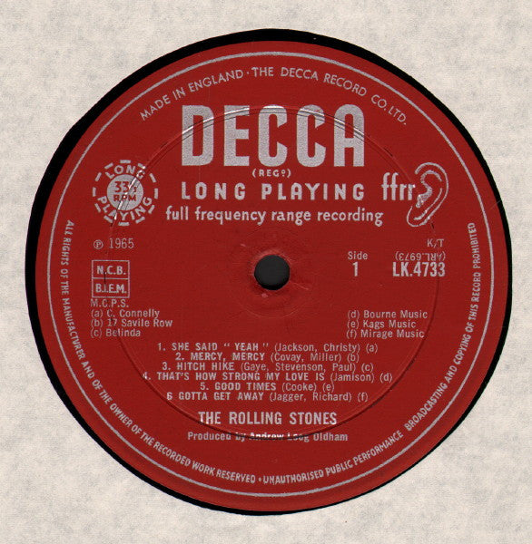 Rolling Stones, The - Out Of Our Heads (second-hand LP)