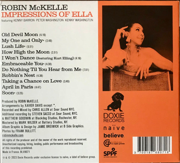 Robin McKelle - Impressions Of Ella (second hand CD)