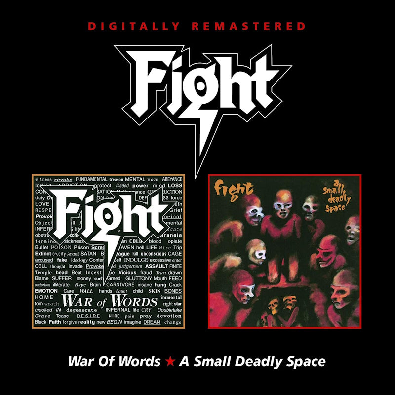 Fight - War Of Words * A Small Deadly Space (second-hand CD)