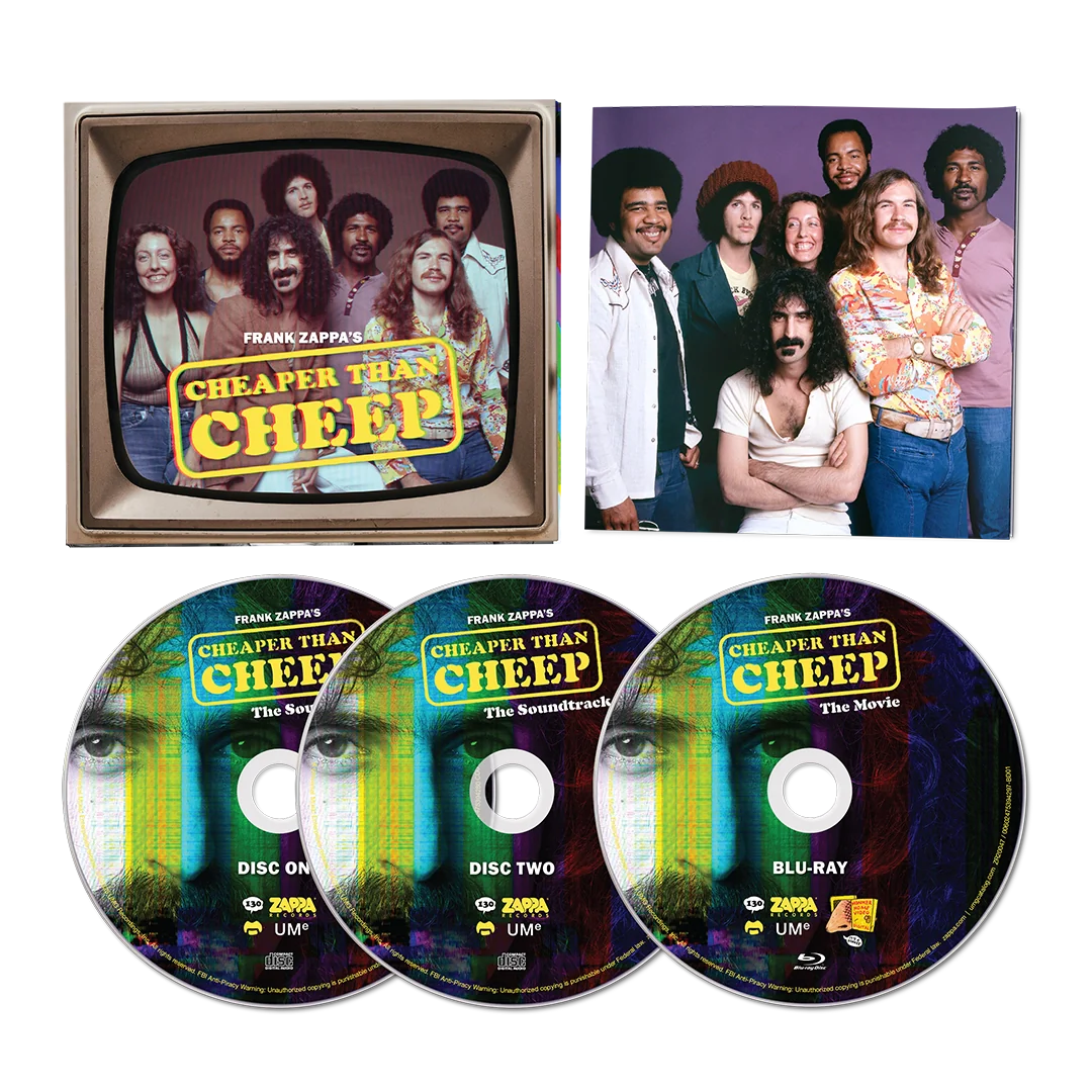 Frank Zappa - Cheaper Than Cheep (2CD + Blu-Ray) (CD)