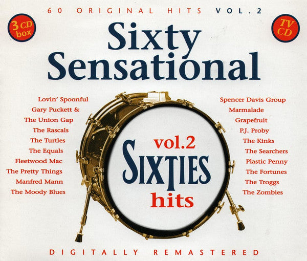 Various - Sixty Sensational Sixties Hits - Vol.2 (tweedehands CD)